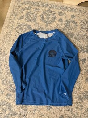 Blueberry Bay unisex spf rashguard size 12